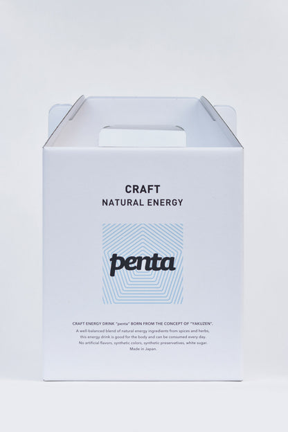 【ギフトボックス】penta CRAFT ENERGY SODA 4 + SYRUP 1